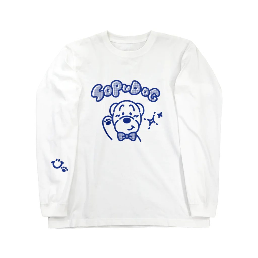 sopodogのくまさん ロングスリーブTシャツ