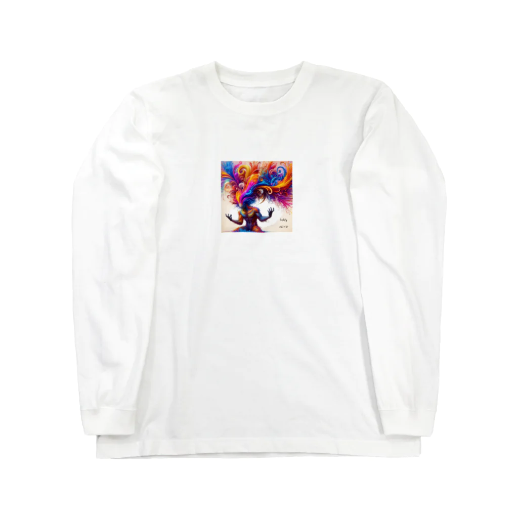 greenartのhappy ADHD Long Sleeve T-Shirt