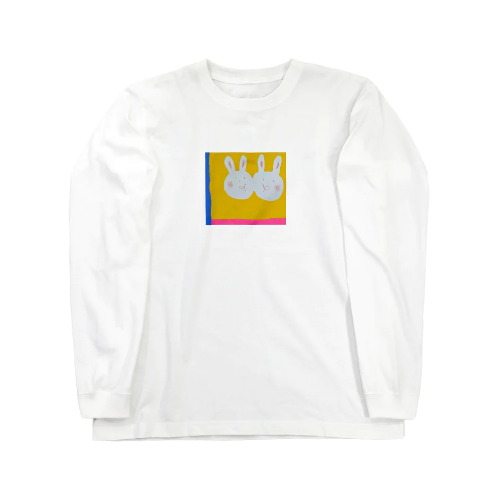 ユマリズムのもっちーバニーズ Long Sleeve T-Shirt