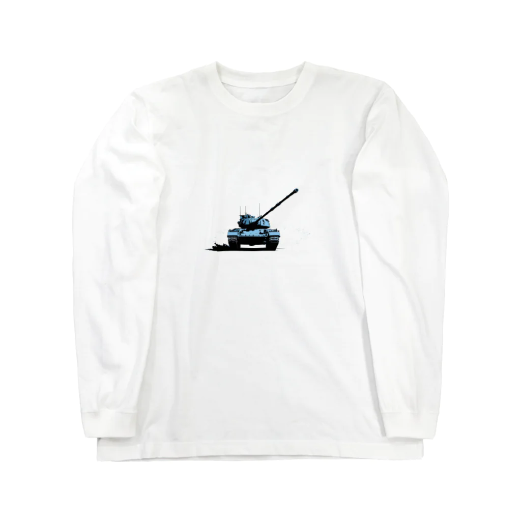 mochikun7の戦車イラスト02 Long Sleeve T-Shirt