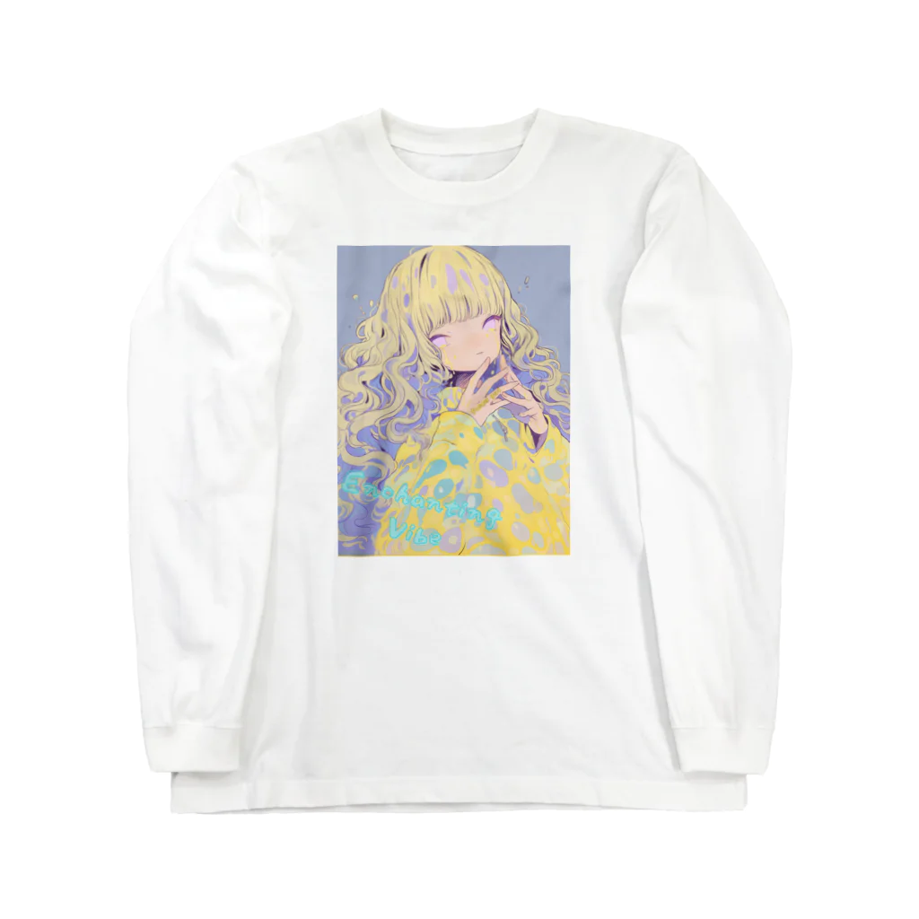 じょいちぃのPastel girl「パステルガール」 ロングスリーブTシャツ