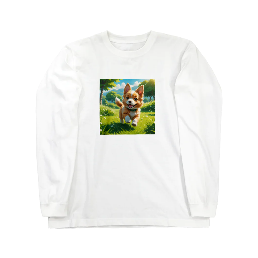 Enchanted Charm EmporiumのSunny Pup ("サニーパップ") Long Sleeve T-Shirt