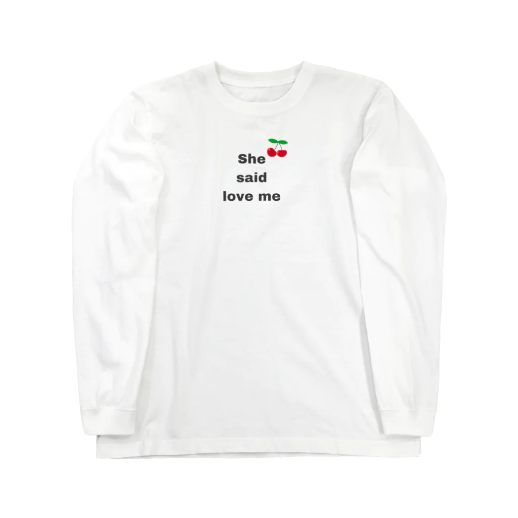 shesaidlovemeのshesaidloveme Long Sleeve T-Shirt