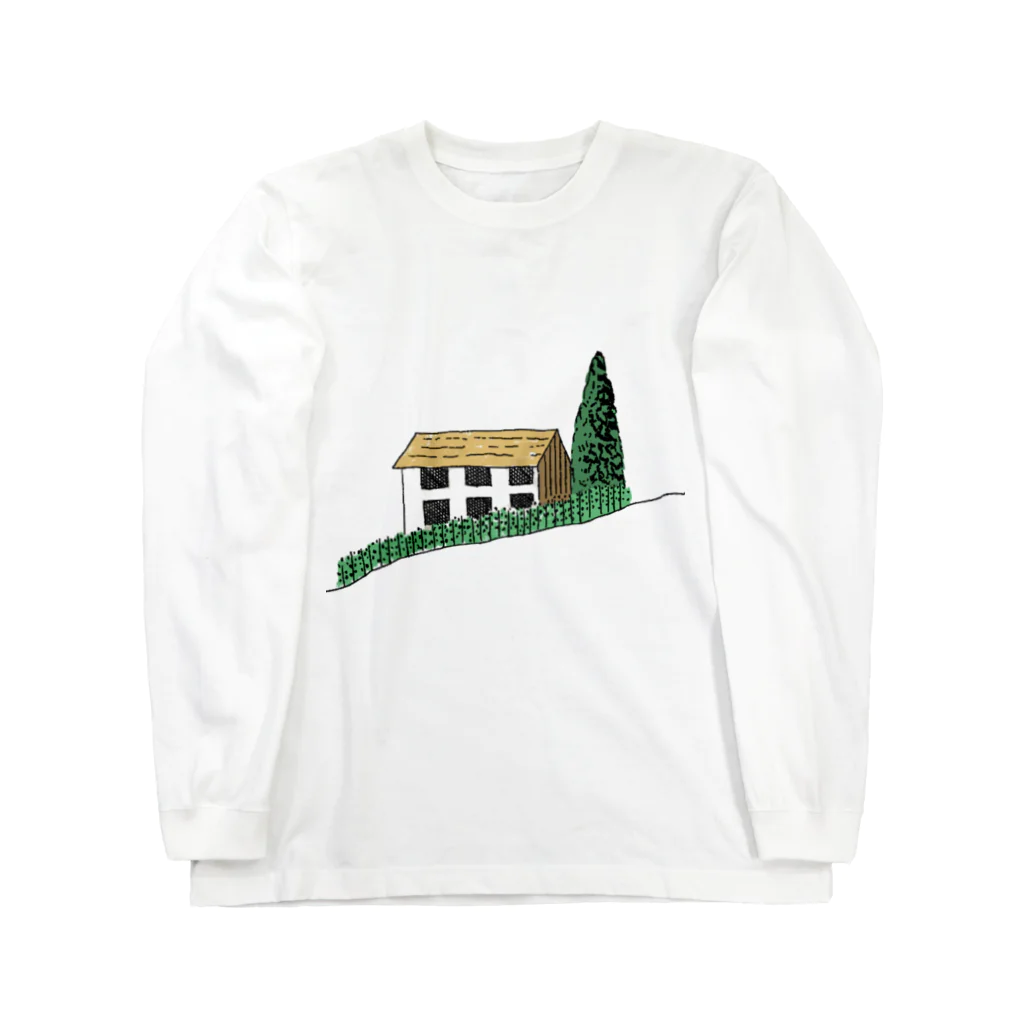 草加明良の丘の上の家 Long Sleeve T-Shirt