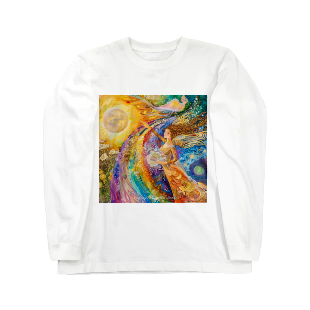 infinityblessing_artworldのInfinityBlessingArtWorldアマテラス Long Sleeve T-Shirt