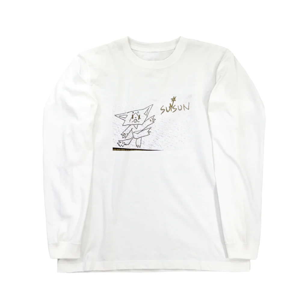 izumimimimimimiのスンスンが描いたスンスンの絵 Long Sleeve T-Shirt