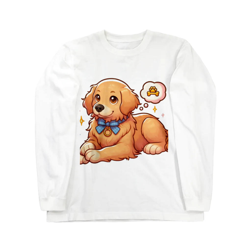 ソラのお店屋さんのおりこんさんのワンわん Long Sleeve T-Shirt