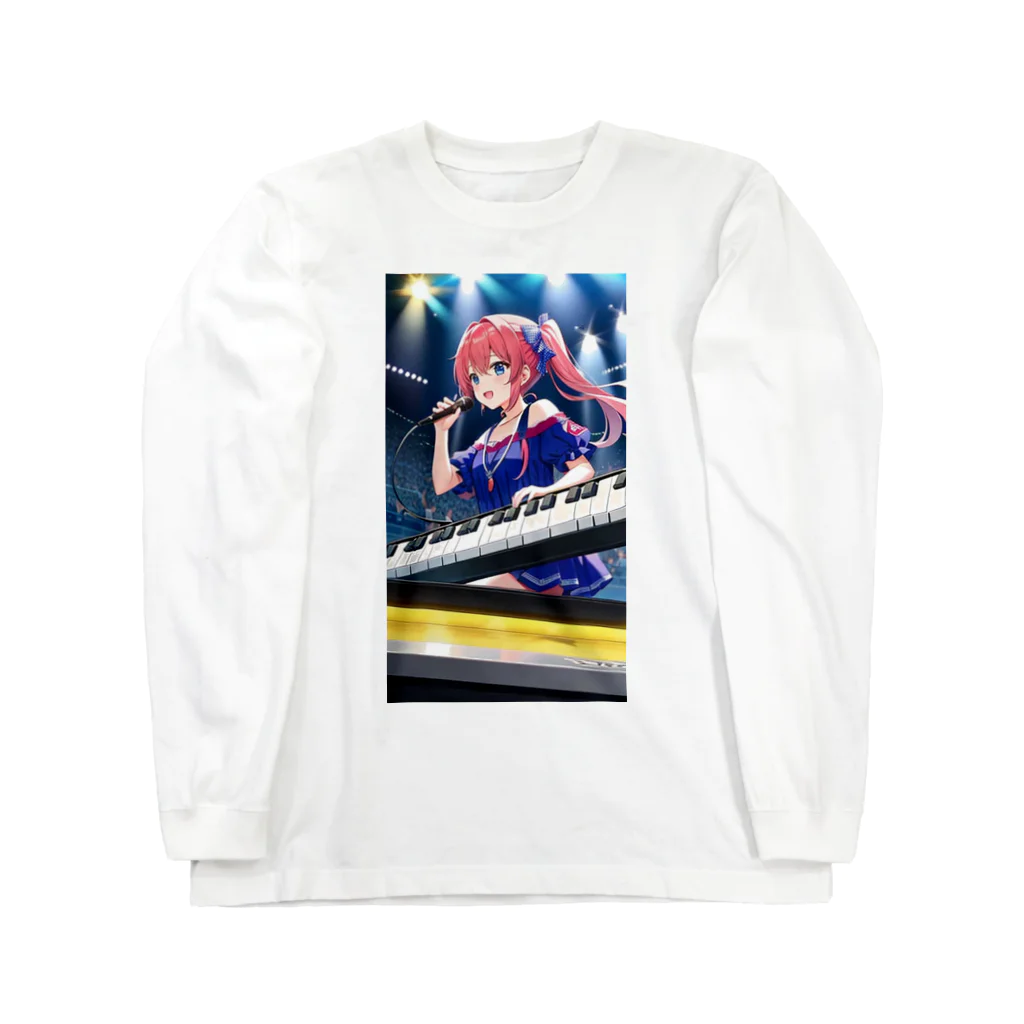 Girl’sBand CKのgirl's band CK Long Sleeve T-Shirt