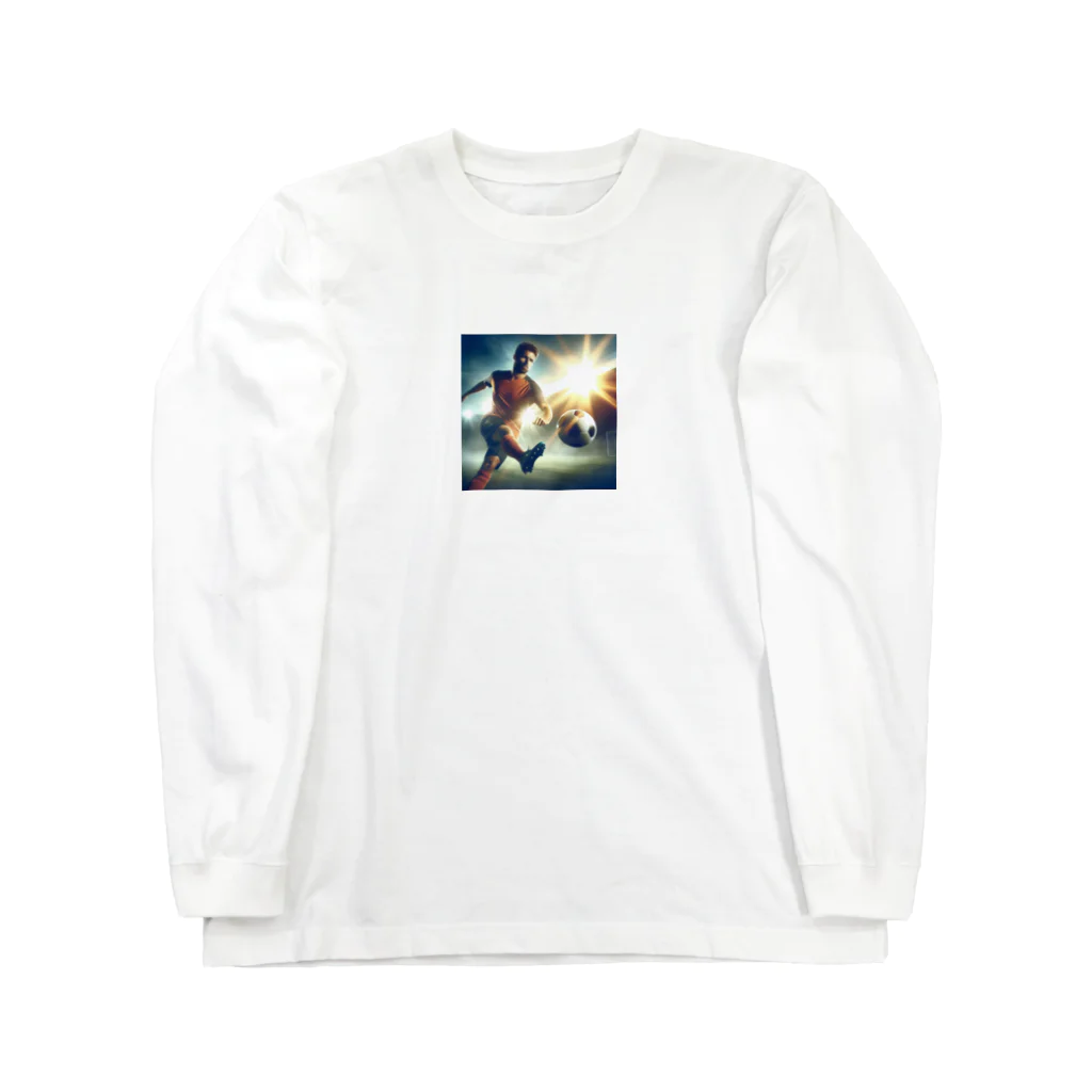 GUNSUNのサッカーの醍醐味 Long Sleeve T-Shirt