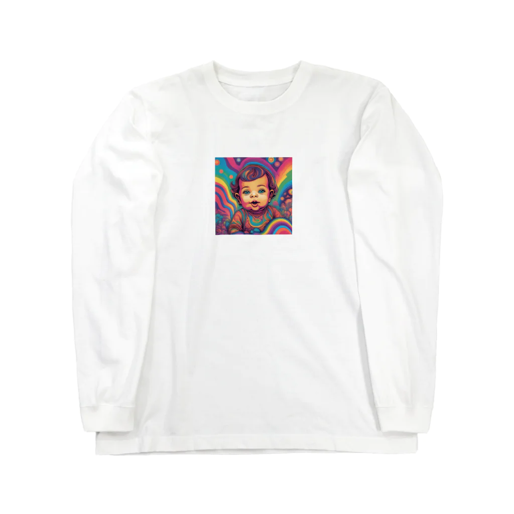 chinguuuuuのラブリーベイビー Long Sleeve T-Shirt