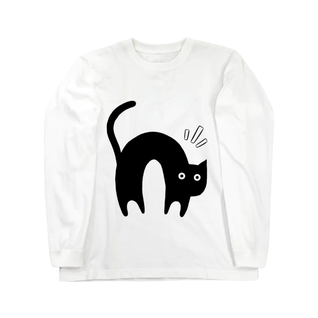 はる_社務所の黒猫５ Long Sleeve T-Shirt