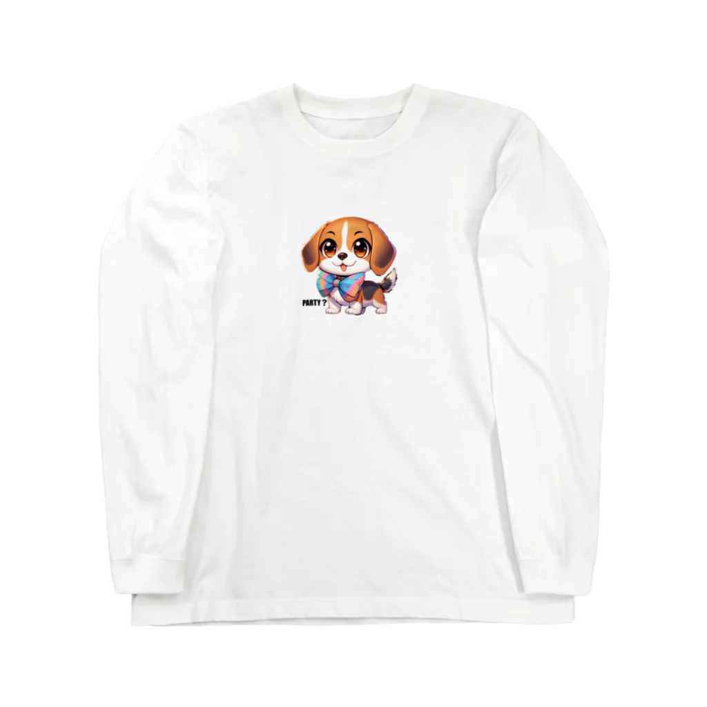 ichigo15の時間のパーティービーグル Long Sleeve T-Shirt