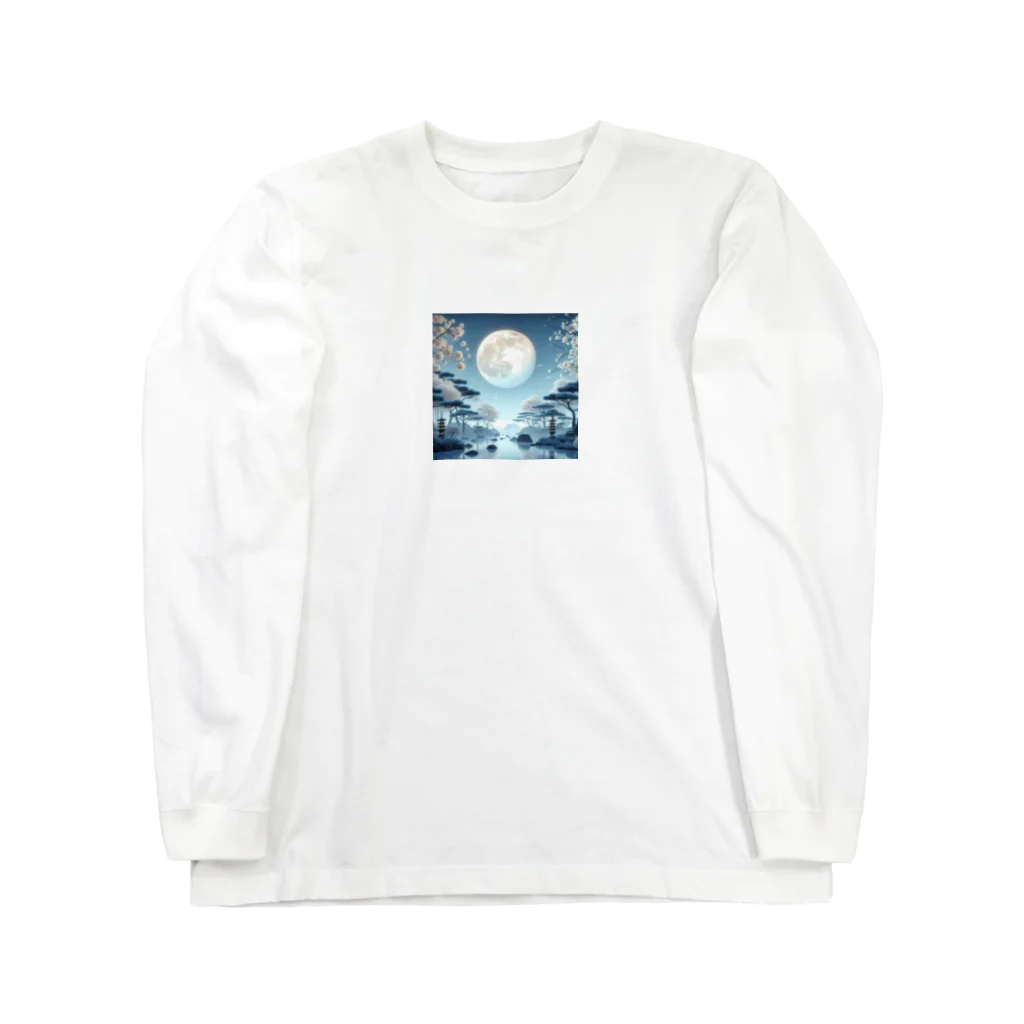 choco03の月夜 Long Sleeve T-Shirt