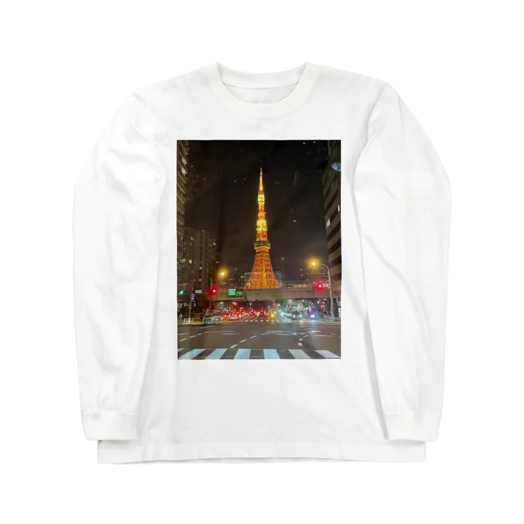 JohnDo Shopの東京タワー Long Sleeve T-Shirt