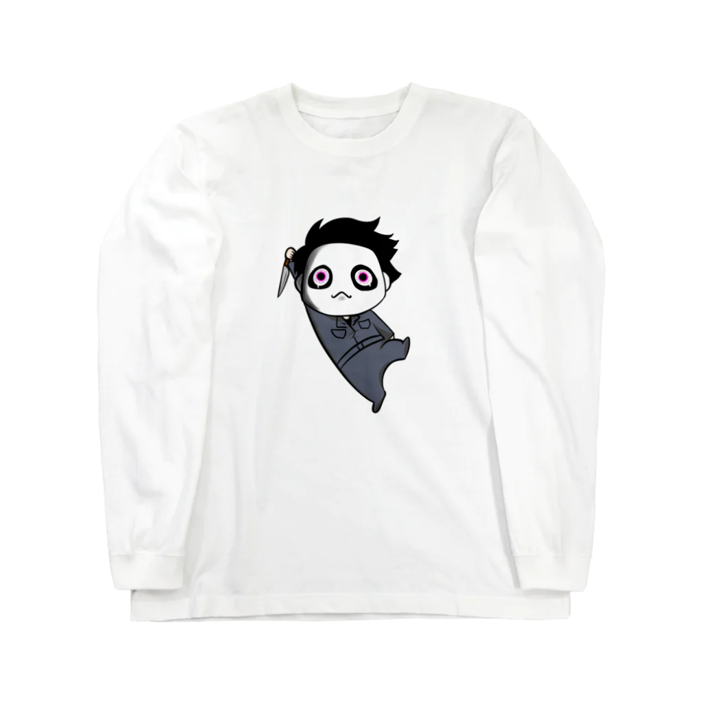 金太郎問屋のイライラマイケルくん Long Sleeve T-Shirt