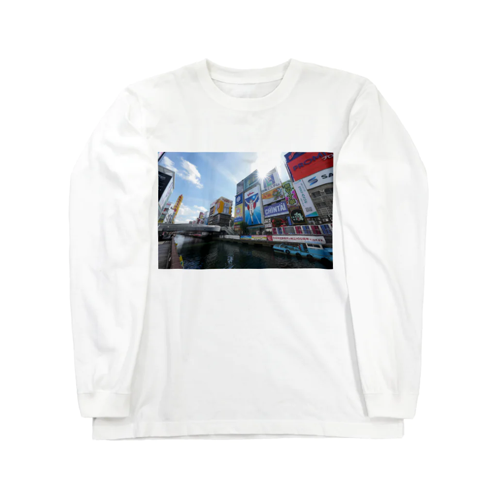 DEEP案内編集部の道頓堀 Long Sleeve T-Shirt