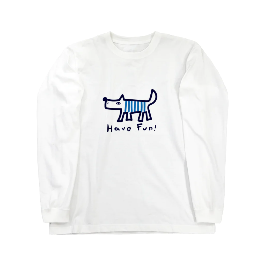 yagiyのHave Fun Dog ロングスリーブTシャツ