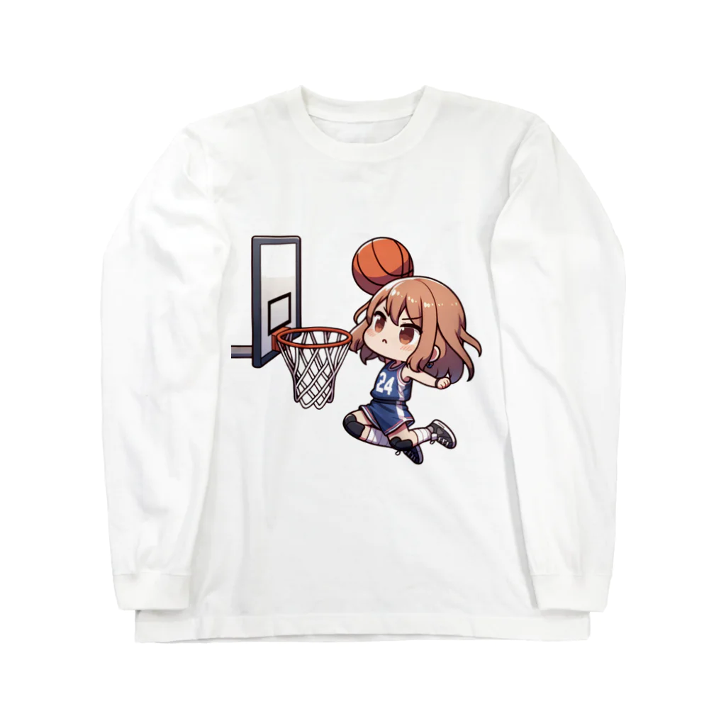 チェリモヤのガールズバスケット 04 Long Sleeve T-Shirt