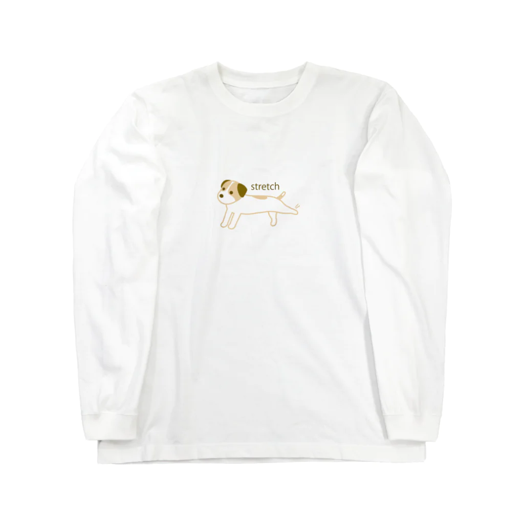 ジャックラッセルテリアのお店のストレッチ１ Long Sleeve T-Shirt