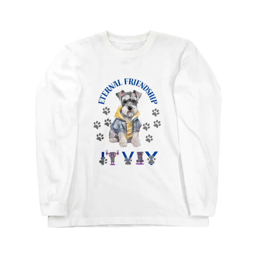 ivybloonの美意識高めのシュナウザー Long Sleeve T-Shirt