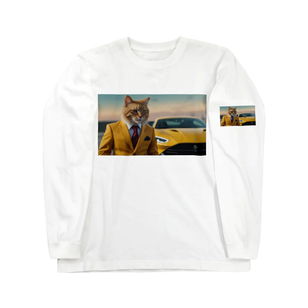 ADOの大富豪の猫 Long Sleeve T-Shirt