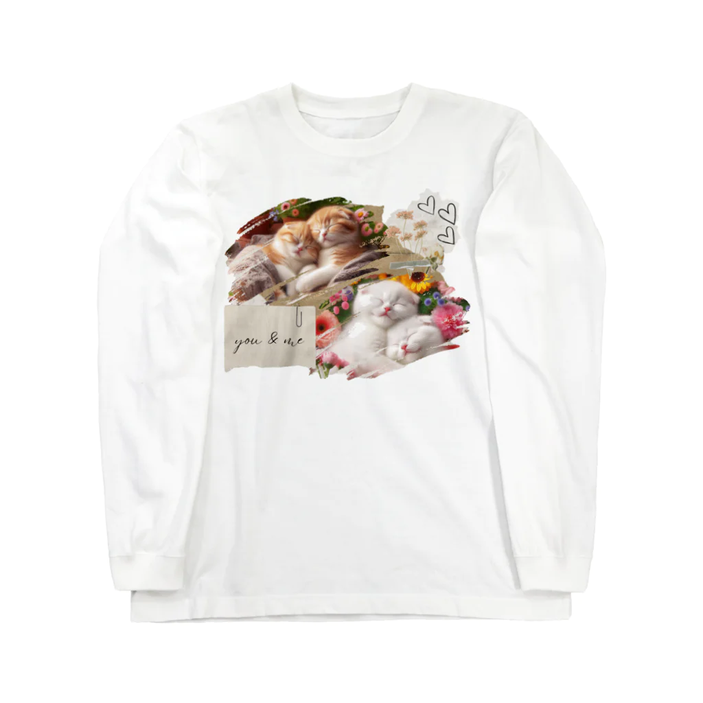 Neneko ❧  夢幻【むげん】の添い寝仔猫 Long Sleeve T-Shirt