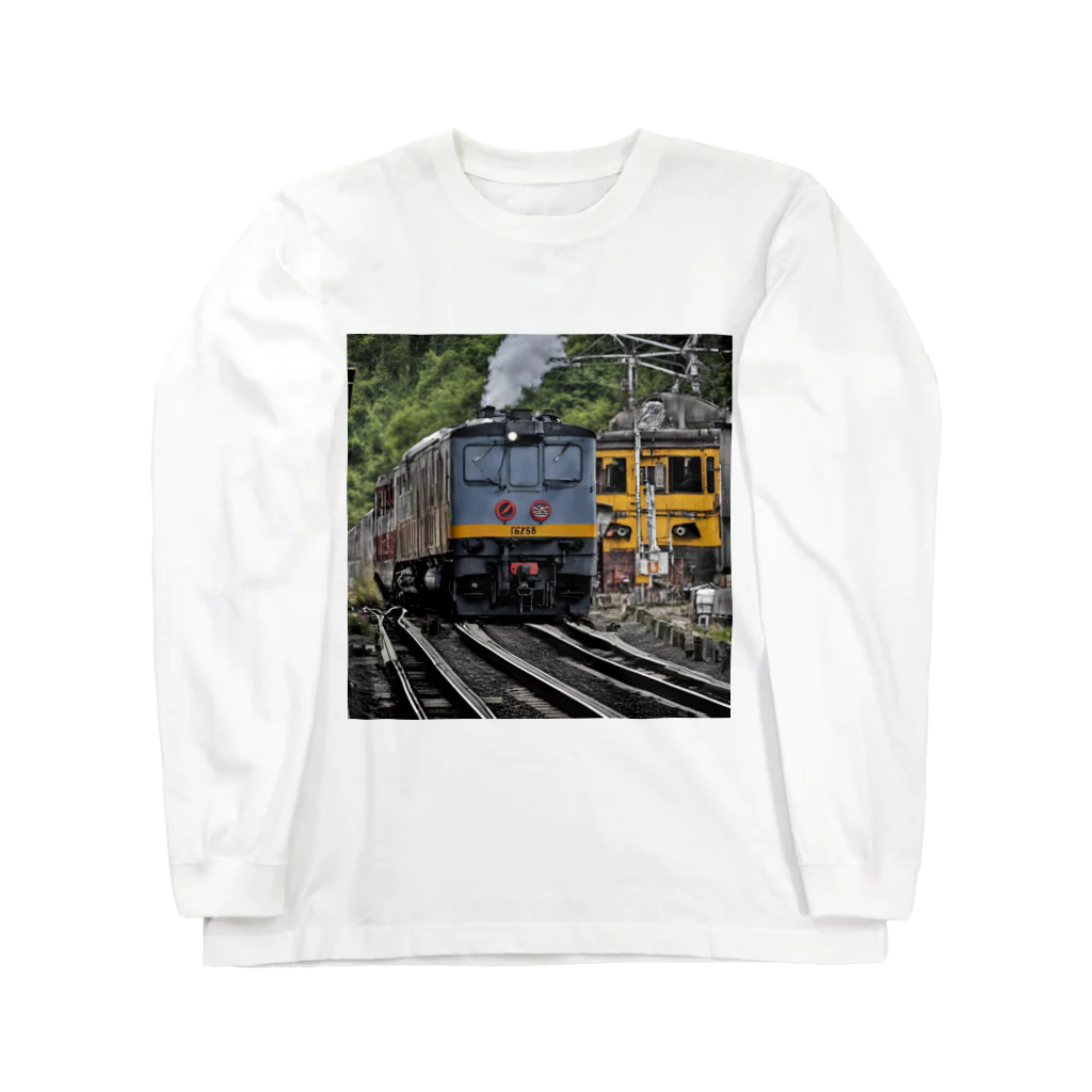 atoyuki_SHOPの鉄道デザイン　ato ロングスリーブTシャツ