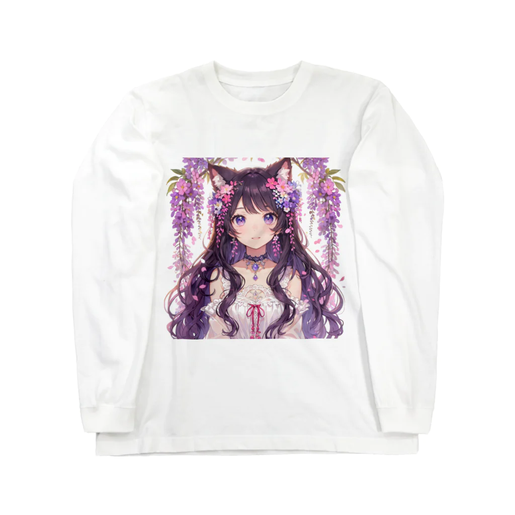 yos-1292583のねこニコばん Long Sleeve T-Shirt