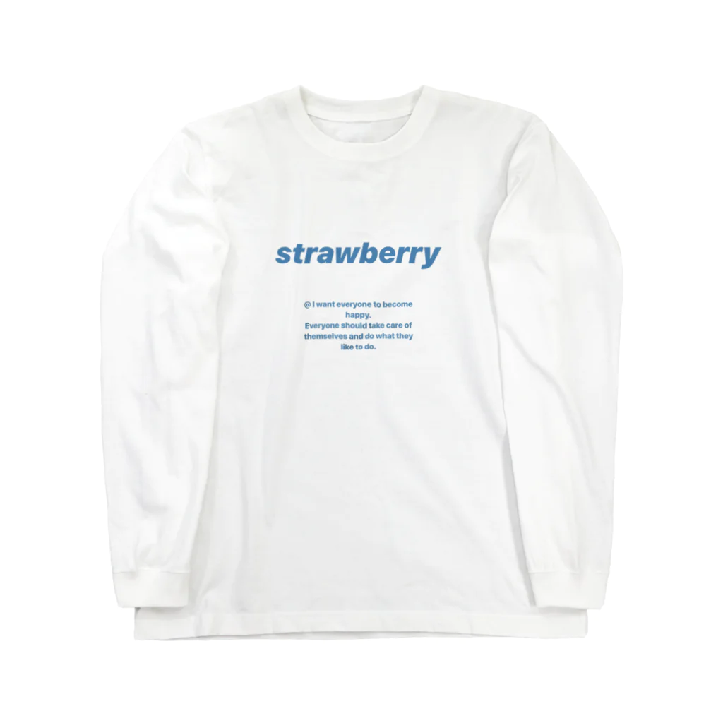 bbppnのstrawberry ロングスリーブTシャツ