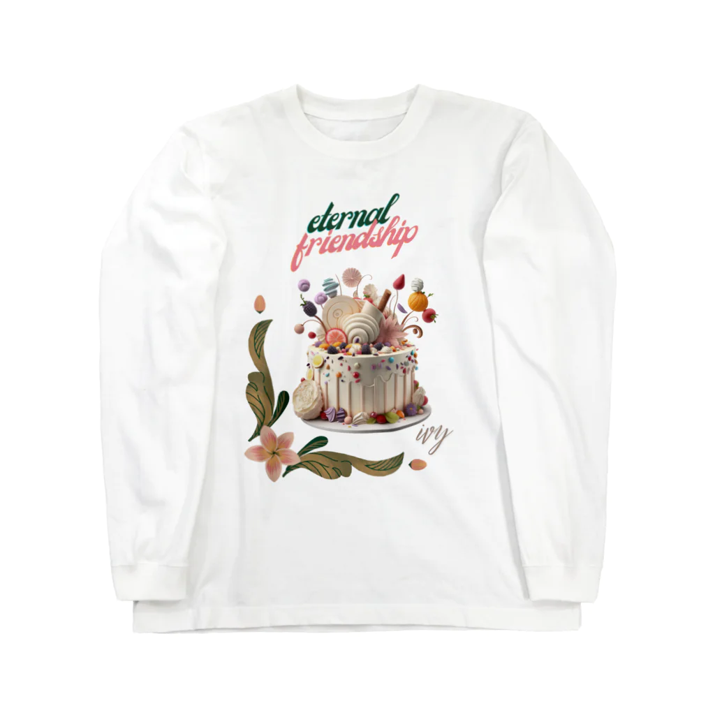 ivybloonのサプライズケーキ Long Sleeve T-Shirt