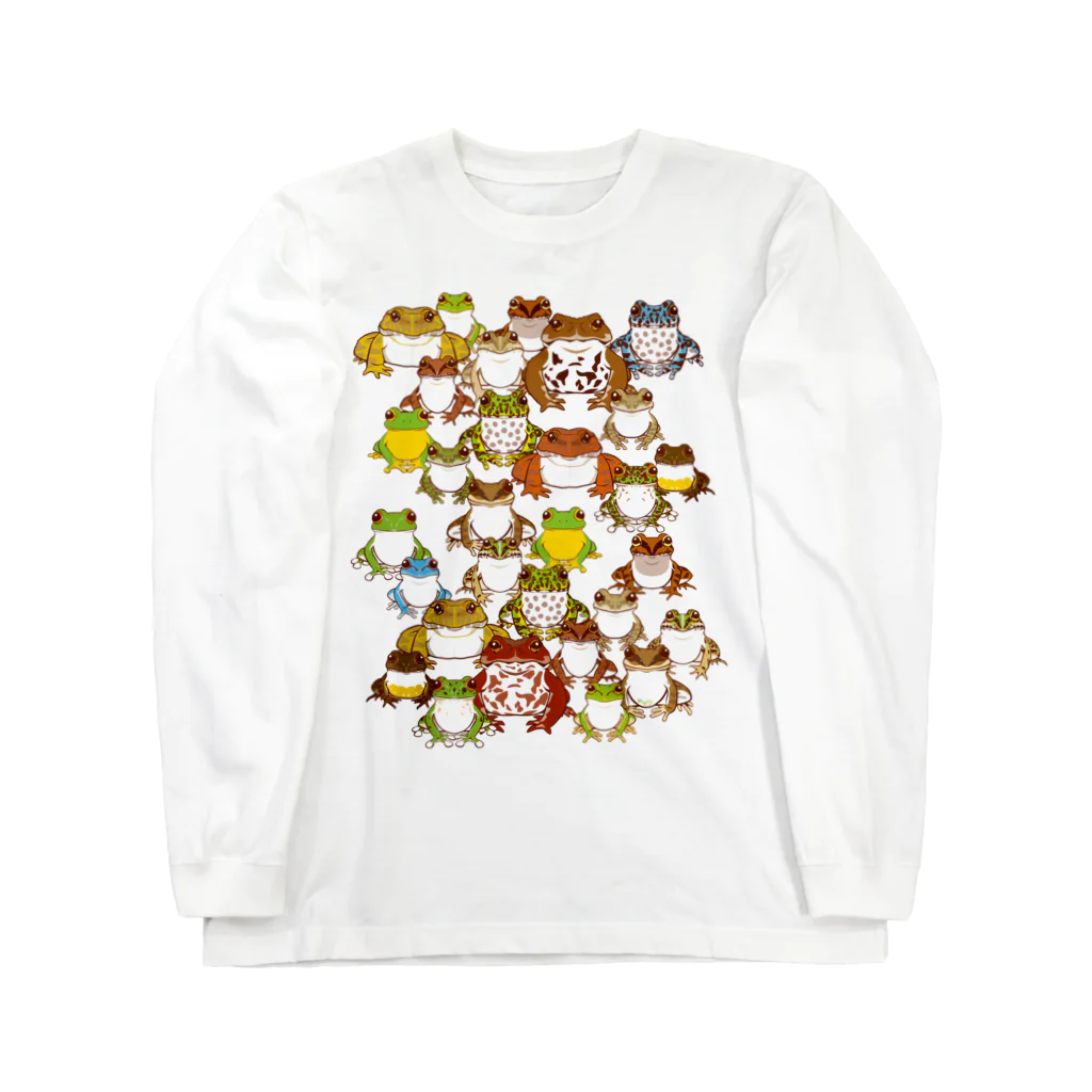 みのじの日本のカエル Long Sleeve T-Shirt