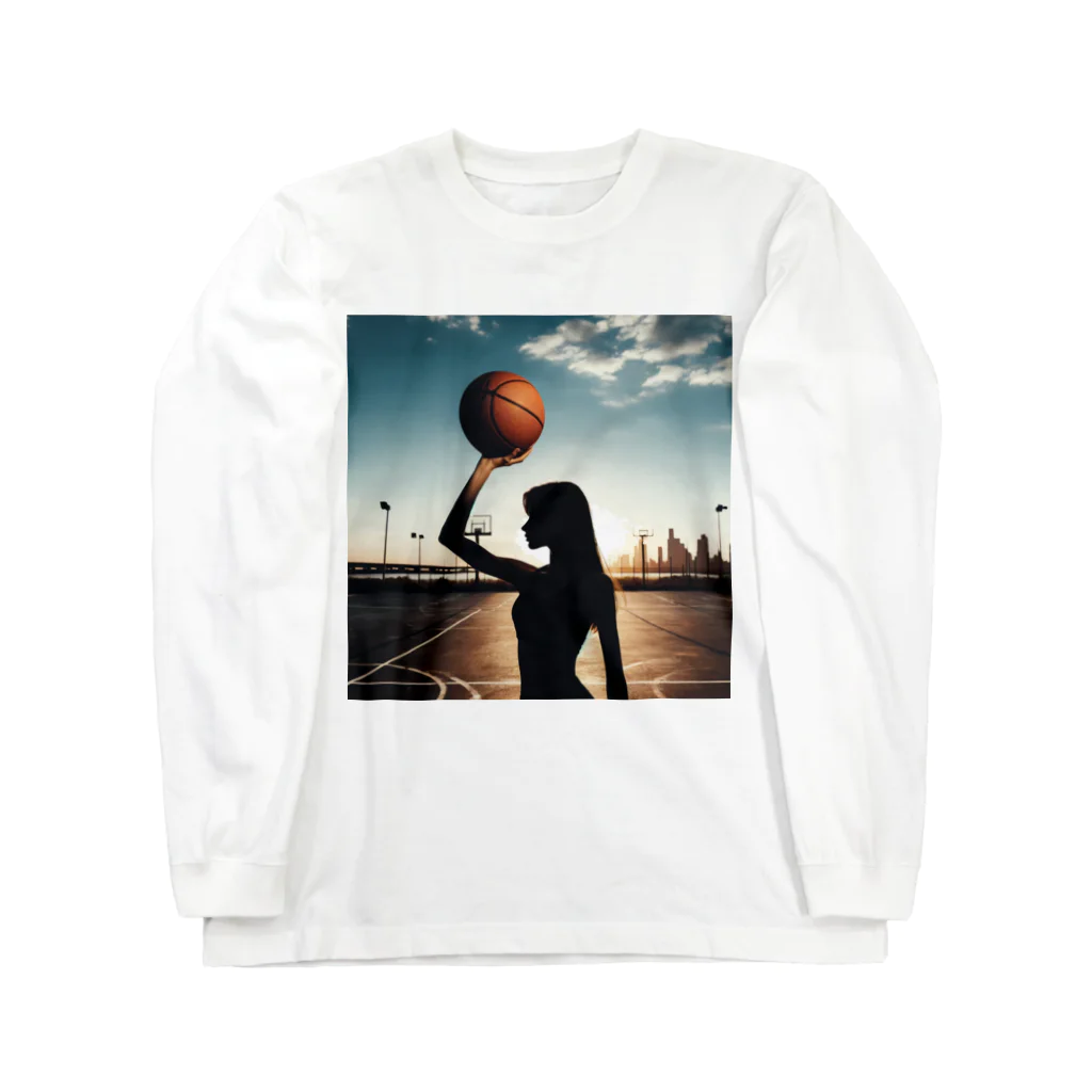 hikaLinootoのbasketgirl ロングスリーブTシャツ