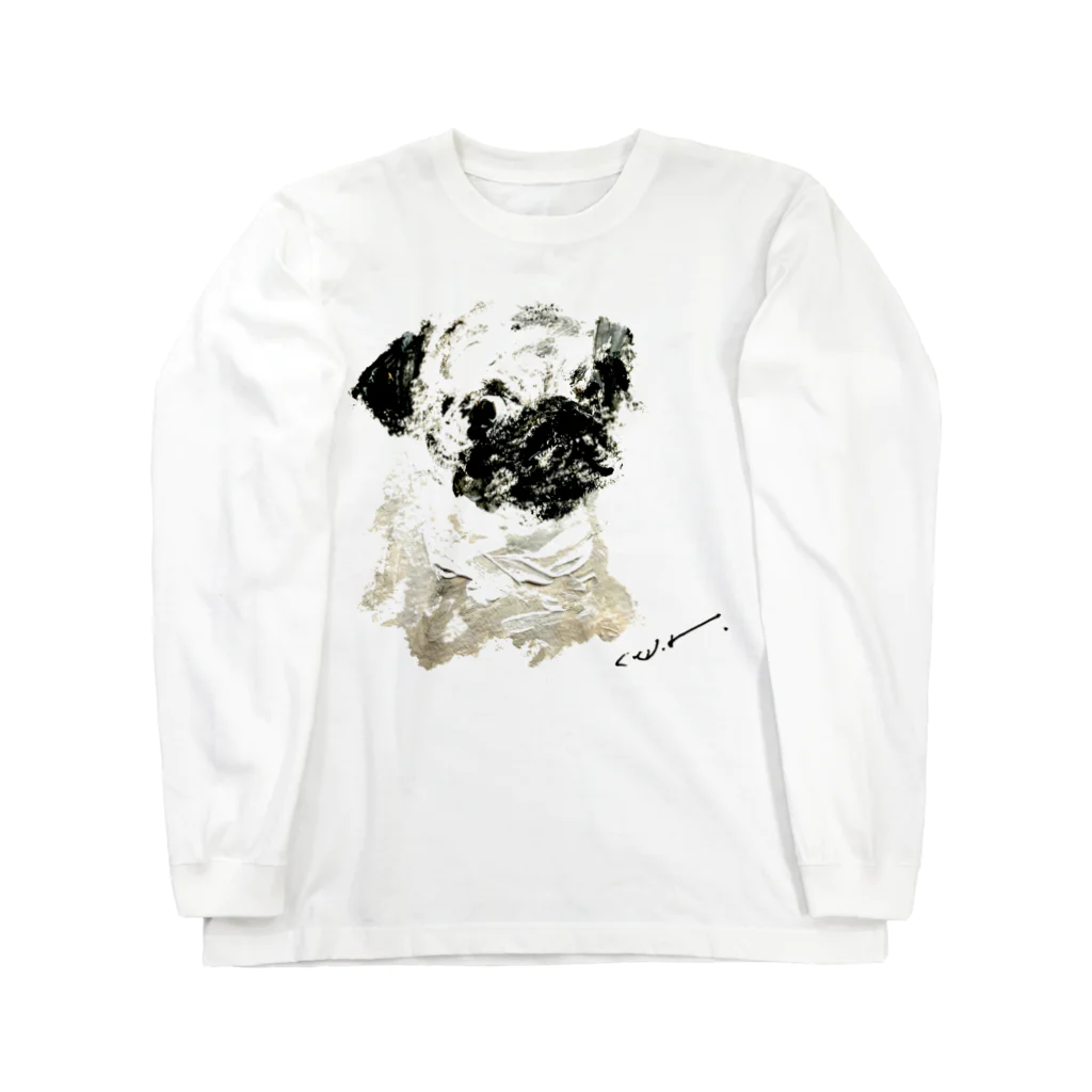 CUROGNACのpug_x ロングスリーブTシャツ