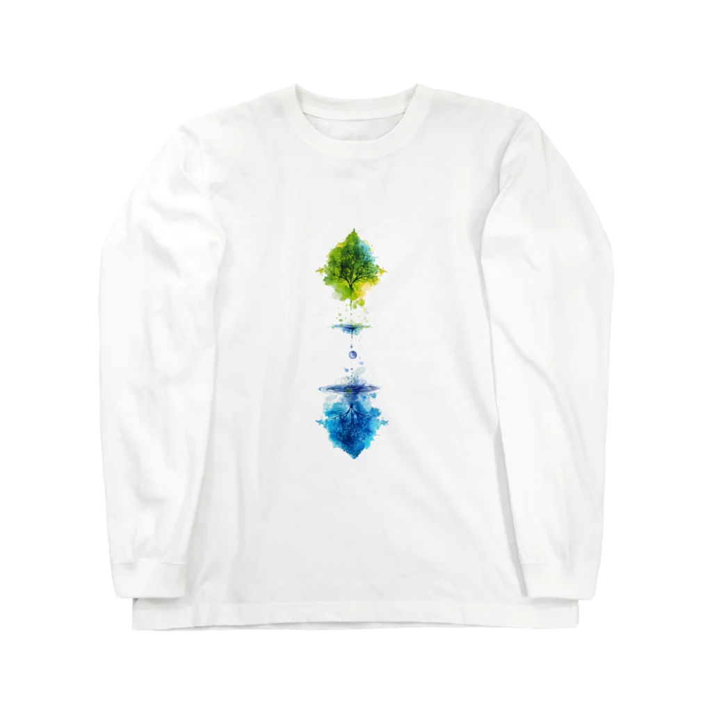 Chi3の生命の水 クリーンウォーターの未来 Long Sleeve T-Shirt