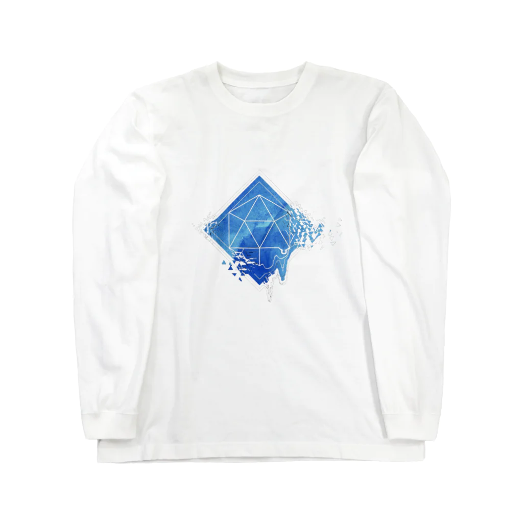 416店の崩れのシンメトリー Long Sleeve T-Shirt