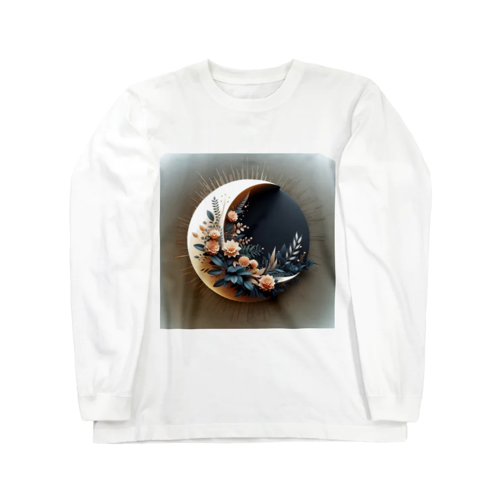 nail_aphroditeの月の中の光 Long Sleeve T-Shirt