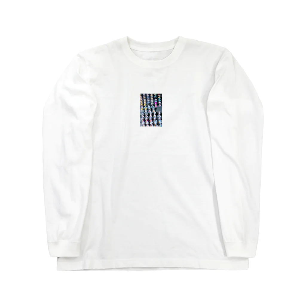 momonekokoの彩り豊かな小さなフィギュアたち Long Sleeve T-Shirt