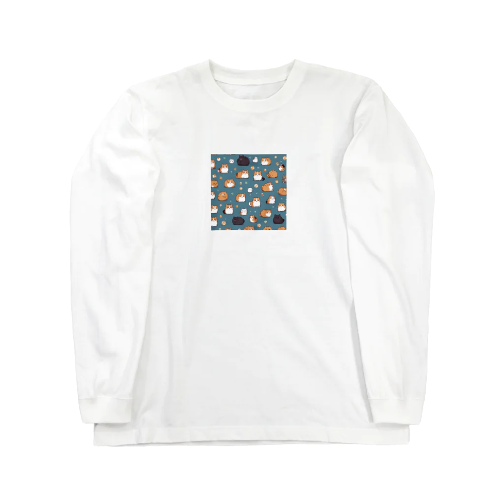 AokikkiYunのくるくるマンチカン Long Sleeve T-Shirt