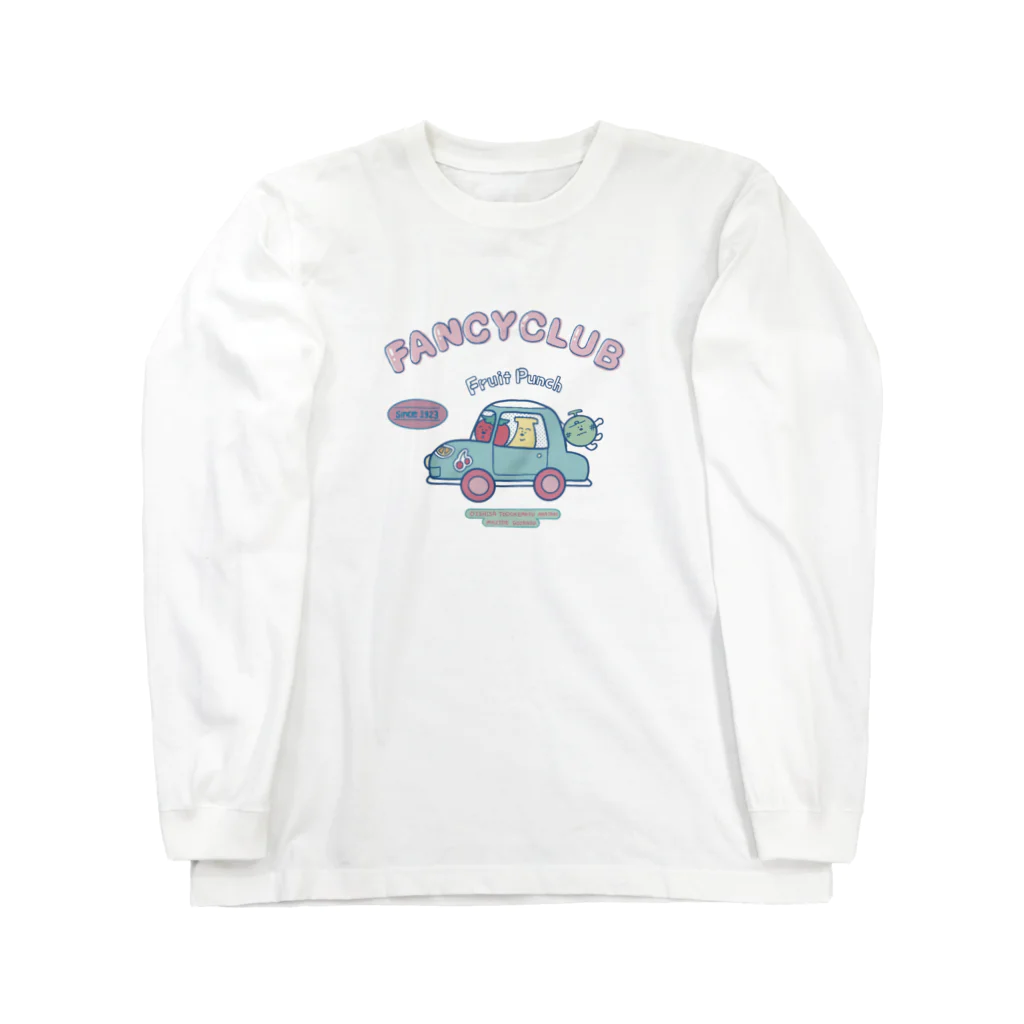 kajiinorikoのフル〜ツCAR ロングスリーブTシャツ