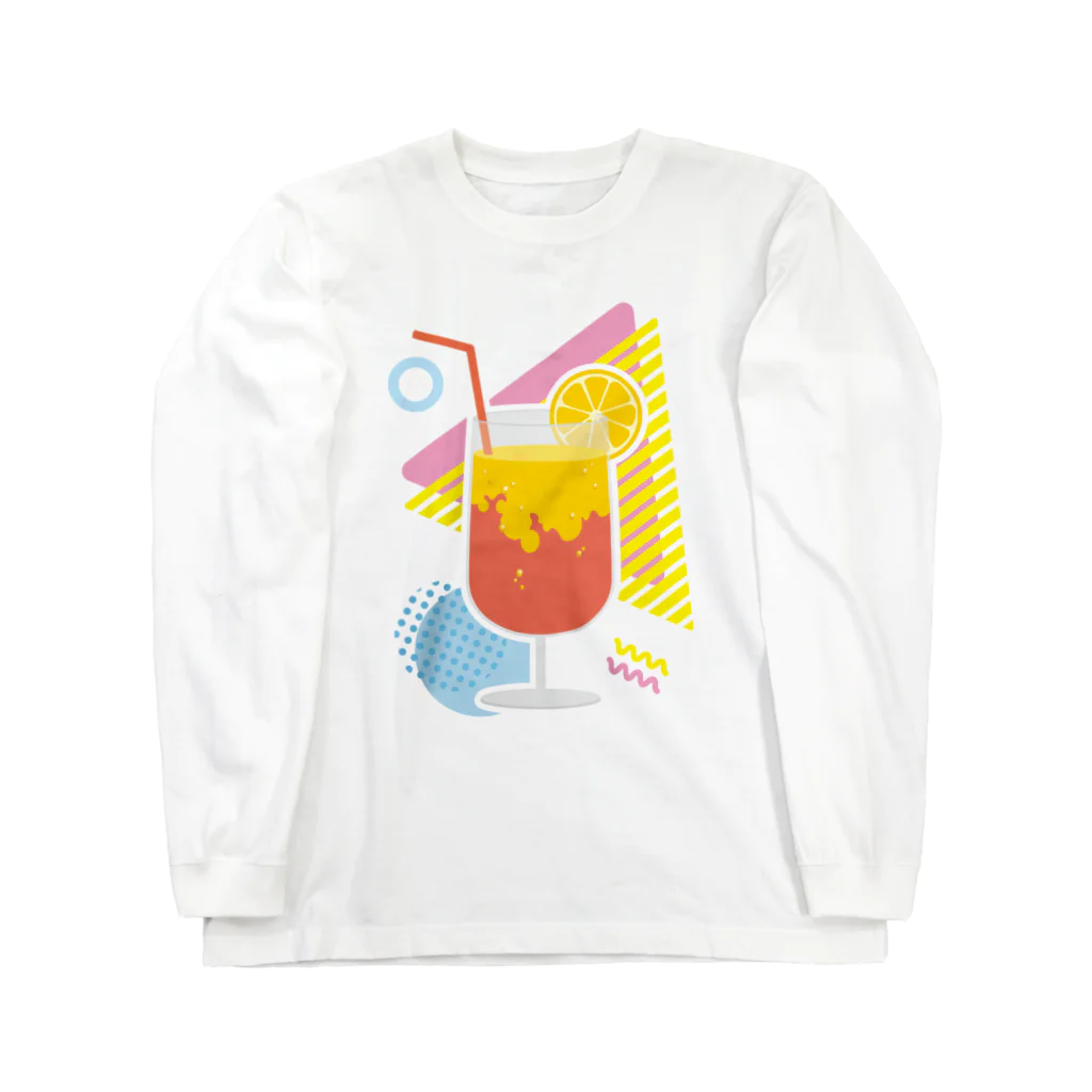 ネコノメのたからものばこのトロピカルカクテル Long Sleeve T-Shirt