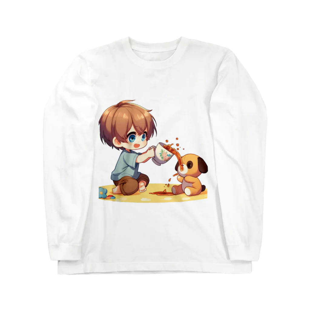 snow-birdのお茶会ごっこ Long Sleeve T-Shirt