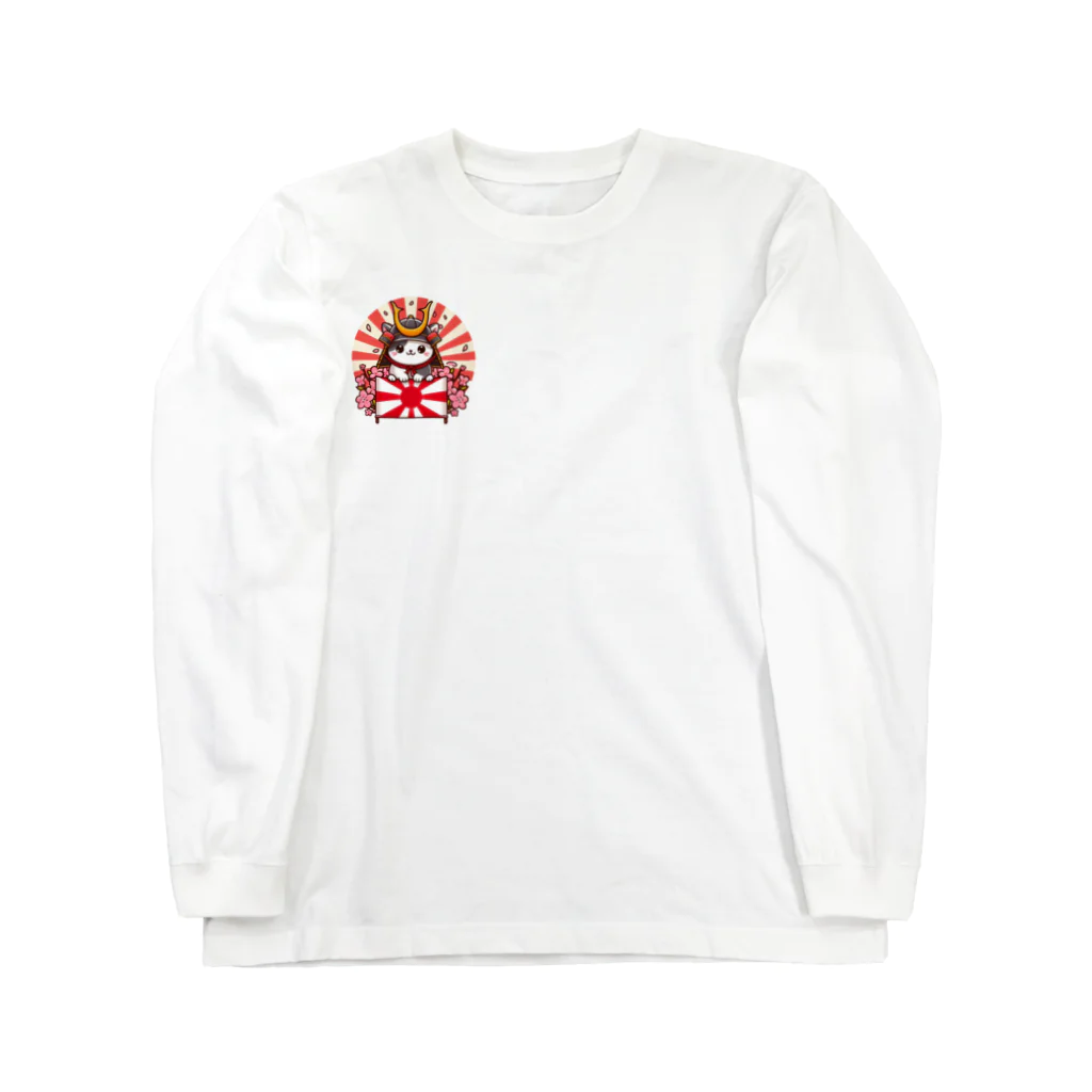 hikotakuの愛国猫 Long Sleeve T-Shirt