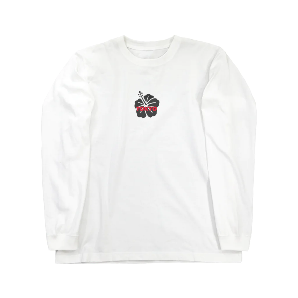 AFFFAのTOKYOハイビスカス Long Sleeve T-Shirt