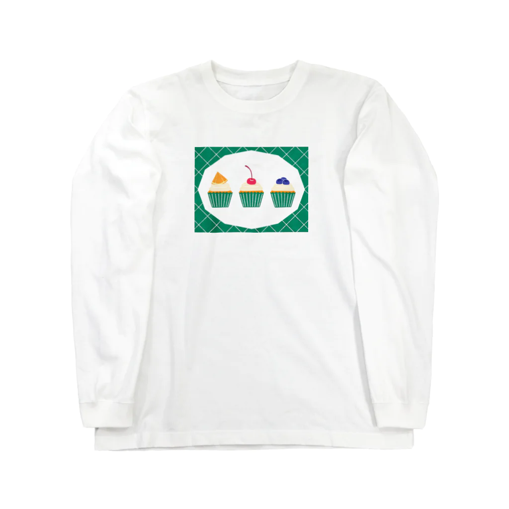 ホンダマイのカップケーキ Long Sleeve T-Shirt