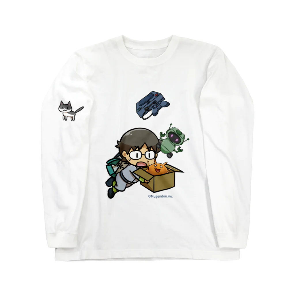 Mugendouのオタクキャッチ/オタクくんメインアート Long Sleeve T-Shirt