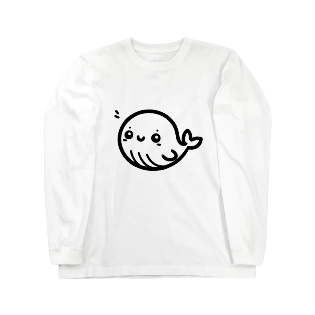 TAKU0822のキュートなクジラグッズ Long Sleeve T-Shirt