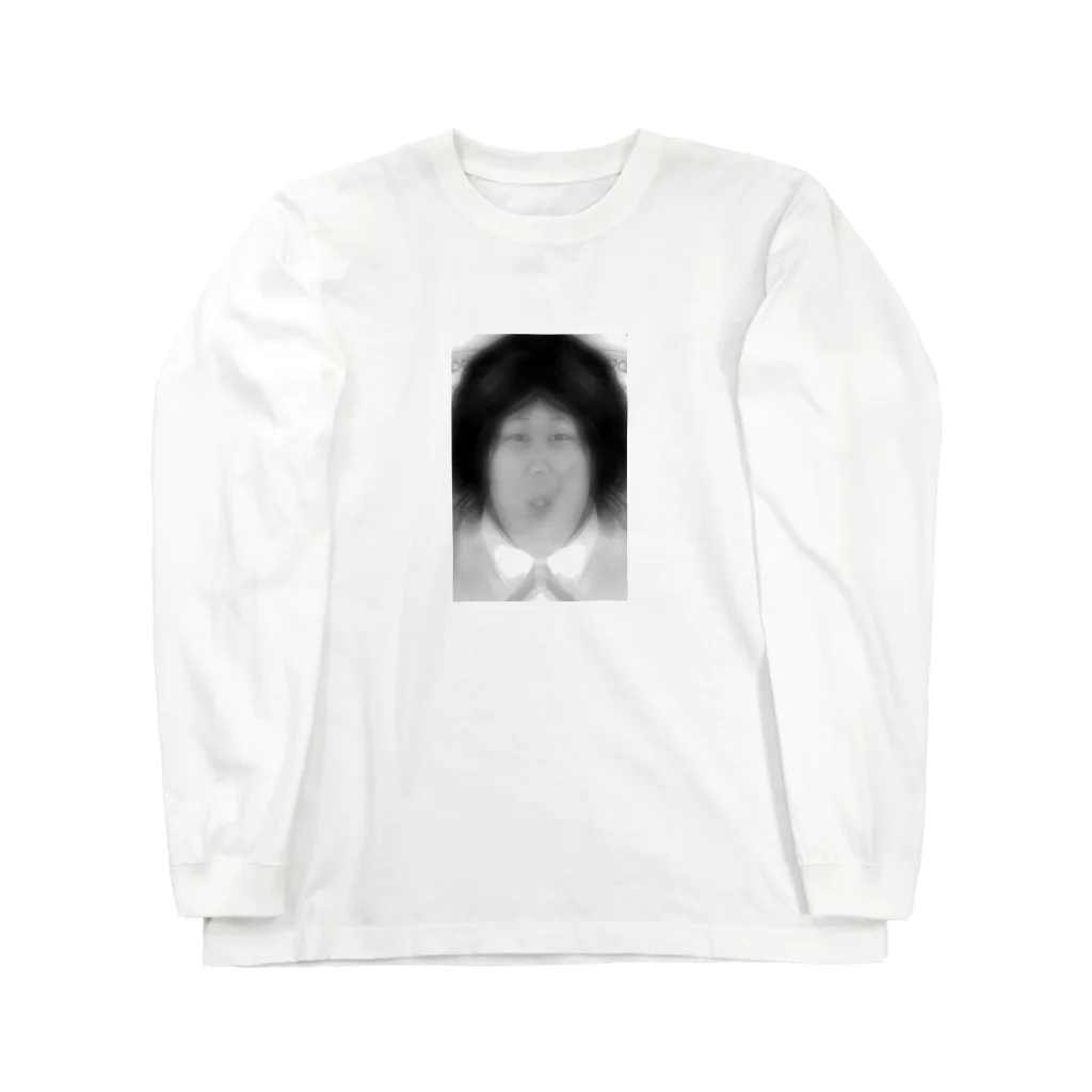 POCO★ARTのアフロ肉団子 Long Sleeve T-Shirt