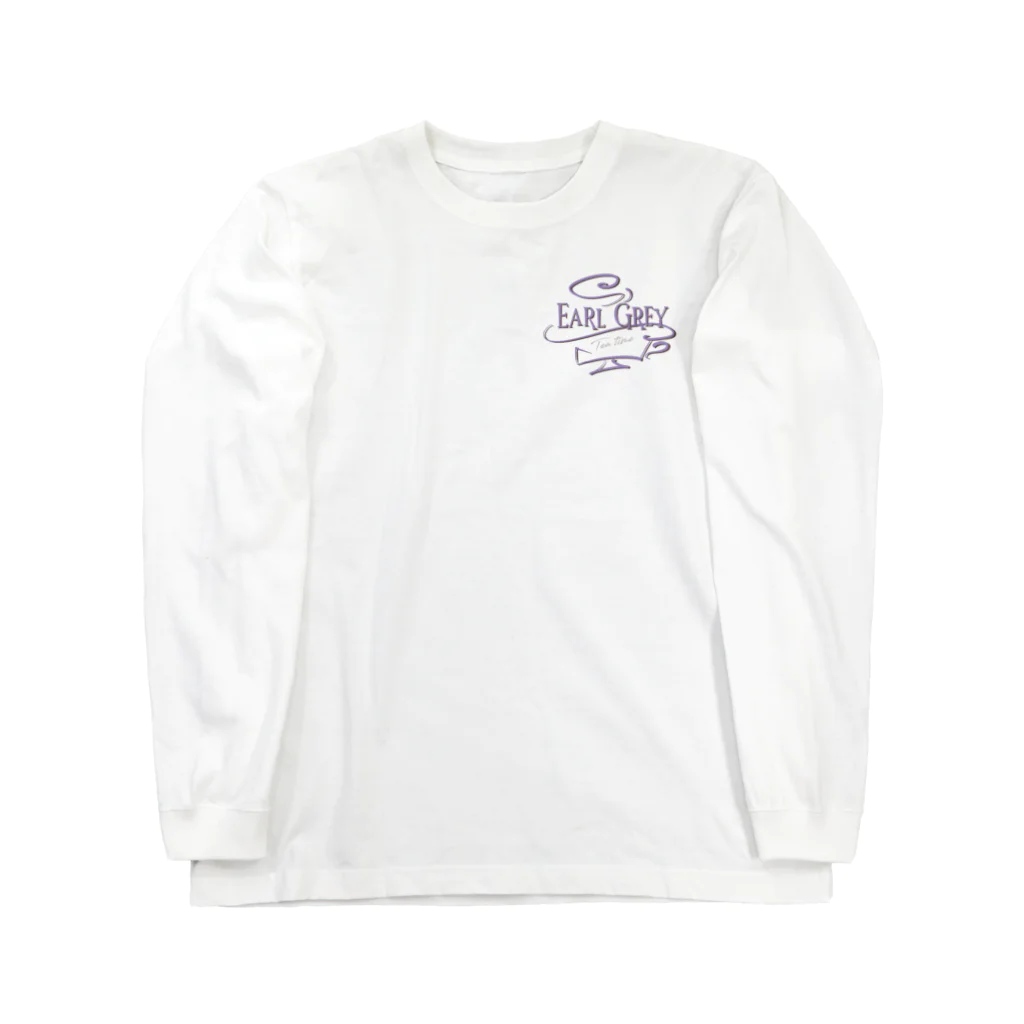 Earl Grey tea timeのCharlotte（シャーロット） Long Sleeve T-Shirt