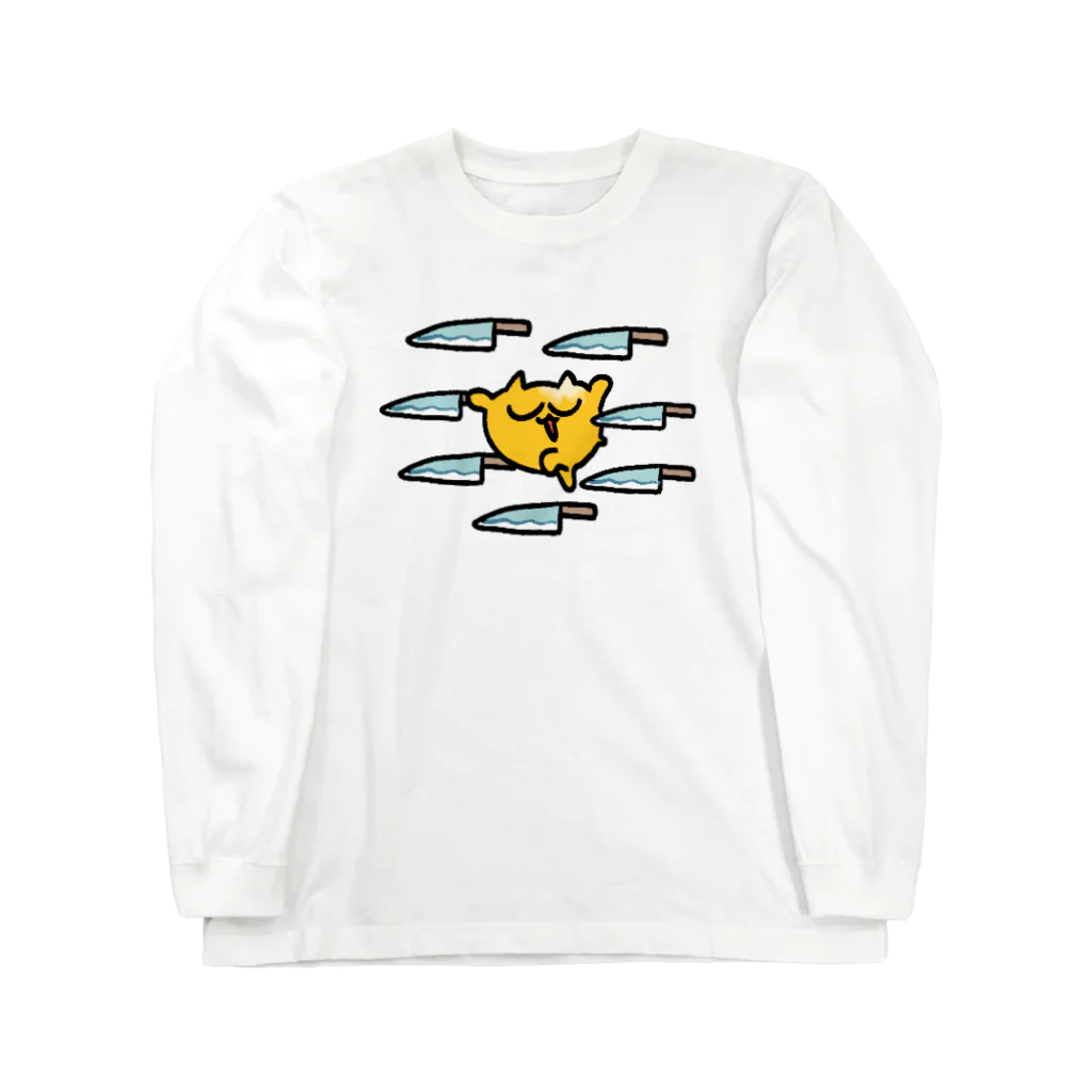 👶びくたろ🍼のヘラりうんたねこ Long Sleeve T-Shirt