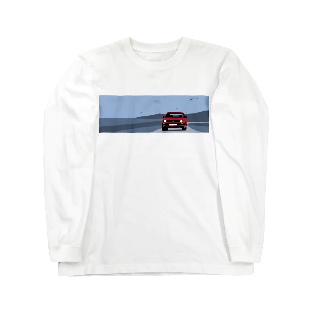 キャのゴルフな車 Long Sleeve T-Shirt